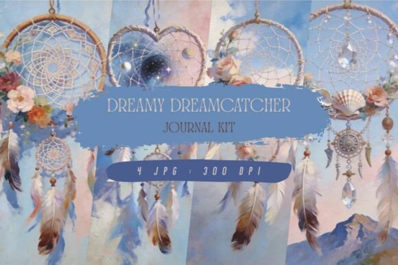 Dreamy Dreamcatcher Journal Kit: A Timeless Addition to Your Creative Workflow
