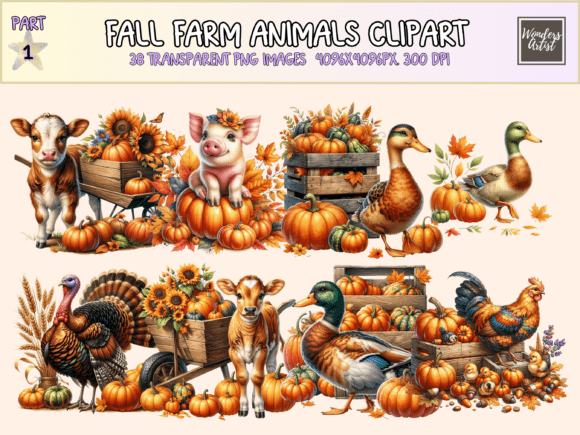 Fall Farm Animals Clipart: A Guide to Choosing Quality for Your Designs