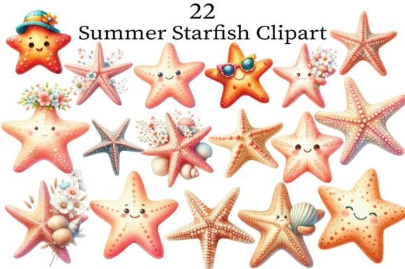 Summer Starfish Clipart: A Practical Asset for Creative Workflows