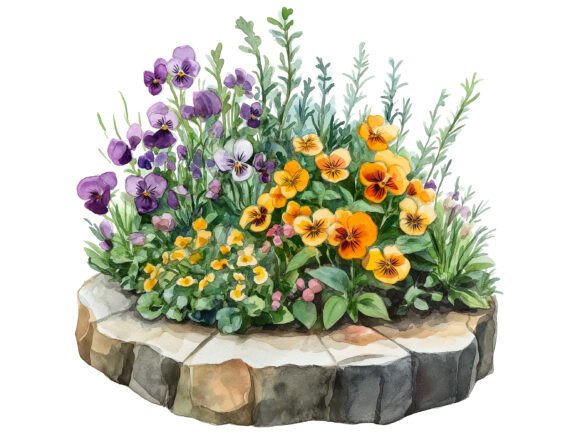 Watercolor Viola Clipart: A Strategic Asset for Creative Professionals